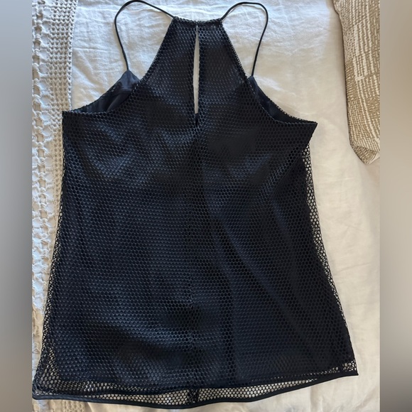 Black Mesh Racerback Cami - Picture 2 of 2
